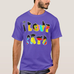 I Love Cats Fun Cft Cft T-shirt, Cat Lover, Darts T-shirt