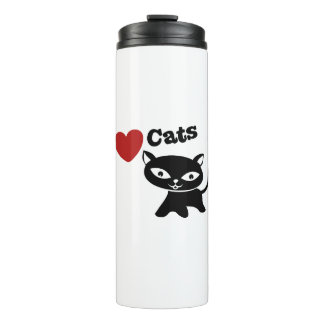 I love cats thermosbeker