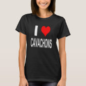 I Love Cavachons Tshirts (Voorkant)