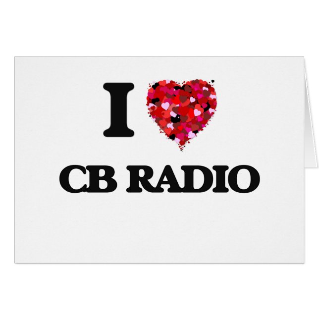 I Love Cb Radio (Voorkant Horizontaal)