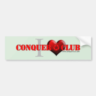 I Love CC Bumpersticker