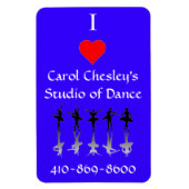 I Love CCSD Magnet (Vertical)