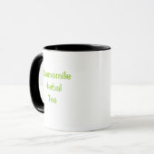 I Love Chamomile Tea Cup & Personnalisable Mug (Devant gauche)