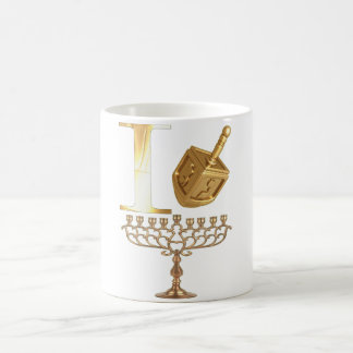 I Love Chanukah Mug