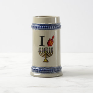 I Love Chanukah Mug