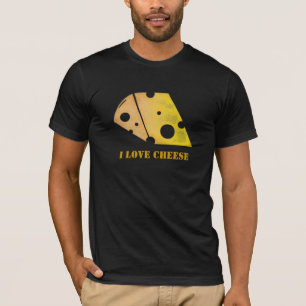 I Love Cheese Dark T-Shirt