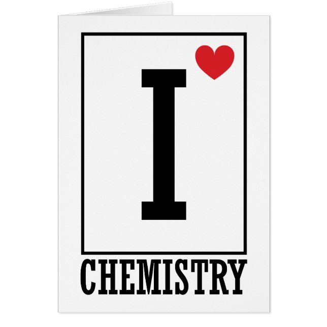 I Love Chemistry (Voorkant)