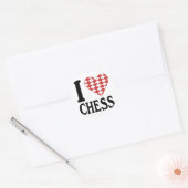I Love Chess Sticker (Enveloppe)