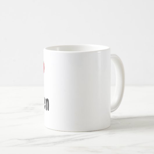 I Love Chicken Koffiemok (Voorkant rechts)