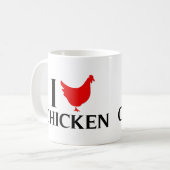 I Love Chicken Koffiemok (Voorkant links)