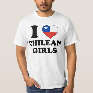 I love Chilean Girls T-shirt