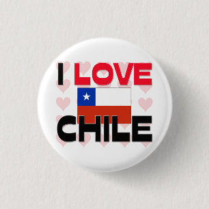 I Love Chili Ronde Button 3,2 Cm