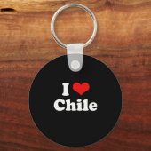 I Love Chili Tshirt Sleutelhanger (Voorkant)
