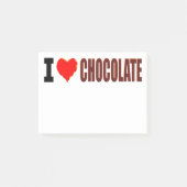 I Love Chocolate Post-it® Notes (Voorkant)