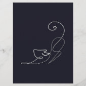 I Love Chocolate Simple — Cute Chocolate Lover Cft Menu (Achterkant)