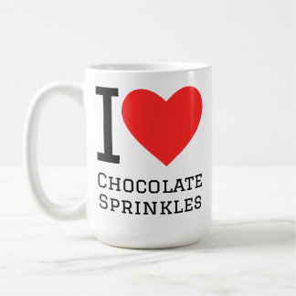 I love chocolate sprinkle koffiemok
