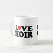 I Love Choir Koffiemok (Voorkant links)