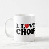 I Love Choir Koffiemok (Links)