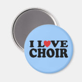 I Love Choir Magneet (Voorkant / Achterkant)
