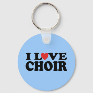 I Love Choir Sleutelhanger
