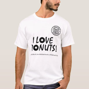 I Love Chucks Donuts in Redwood City Shirt 24