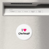 I Love Cincinnati Magneet (Insitu (Vaatwasser))