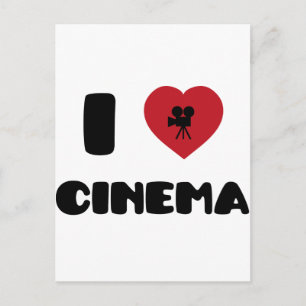 I Love Cinema Briefkaart