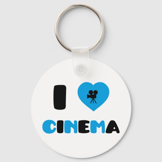 I Love Cinema Sleutelhanger (Voorkant)