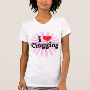 I Love Clogging T-shirt
