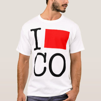 I Love CO Colorado T-Shirt