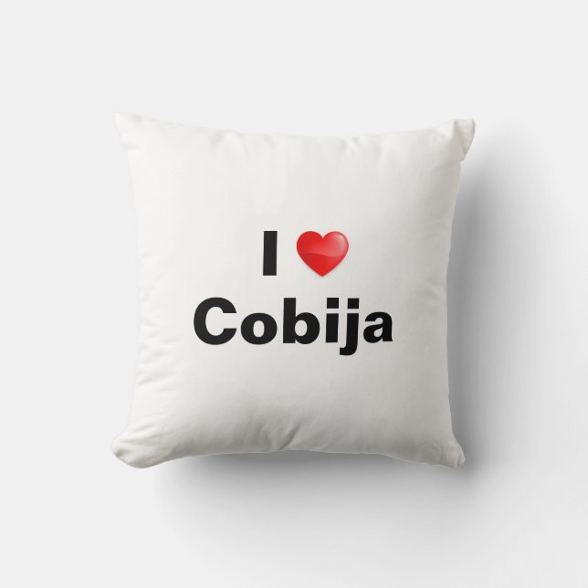 I love Cobija Kussen (Voorkant)