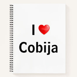 I love Cobija Notitieboek