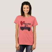 I Love (coeur) Camions T-shirts et cadeaux (Devant entier)