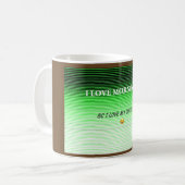 I love coffee busy day mug koffiemok (Voorkant links)