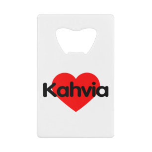I Love Coffee - Kahvia Finland Kredietkaart Flessenopener