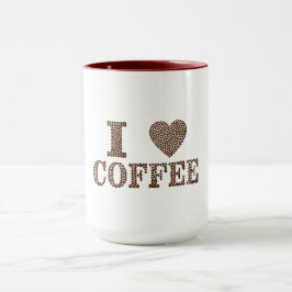 I Love Coffee Mok
