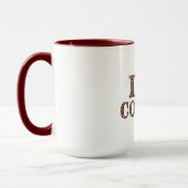 I Love Coffee Mok (Links)