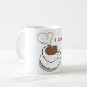 I love coffee time! koffiemok (Voorkant links)