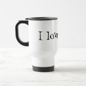 I Love Coffee - Travel Mug (Gauche)