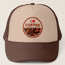 I Love Coffee™ Trucker Hat Trucker Pet