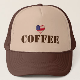 I Love Coffee™ Trucker Hat Trucker Pet