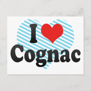 I Love Cognac Briefkaart