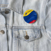 I Love Colombia Flag Ronde Button 5,7 Cm (In situ)