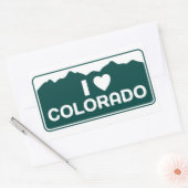 I Love Colorado Sticker (Enveloppe)