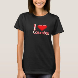 I Love Columbus T-shirt