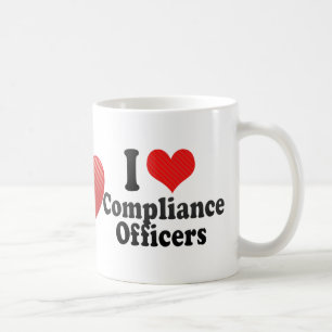 I Love Compliance Officers Koffiemok