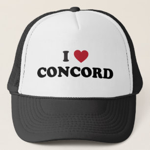 I Love Concord California Trucker Pet