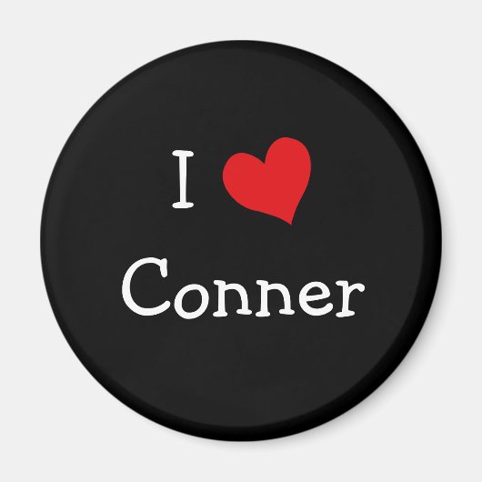 I Love Conner Magneet (Voorkant)