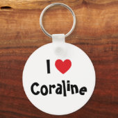 I Love Coraline Sleutelhanger (Voorkant)