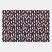 I Love Corgis Christmas Enveloppement Feuilles de (Devant 2)